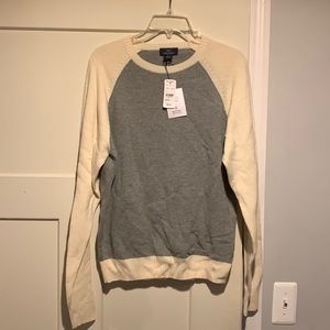 Brooks Brothers Gray Wool Sweater - NEVER WORN